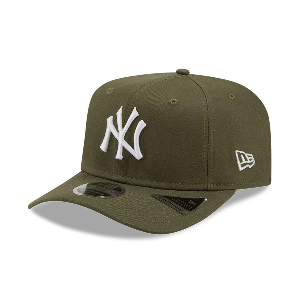 New York Yankees League Essential Khaki 9FIFTY Stretch Snap Cap