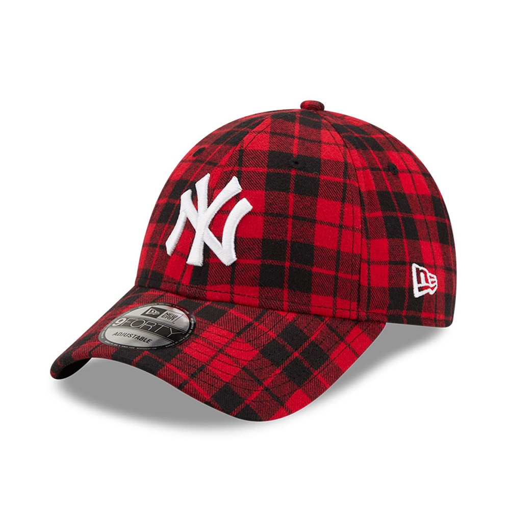 New York Yankees Tartan Check Black 9FORTY Cap