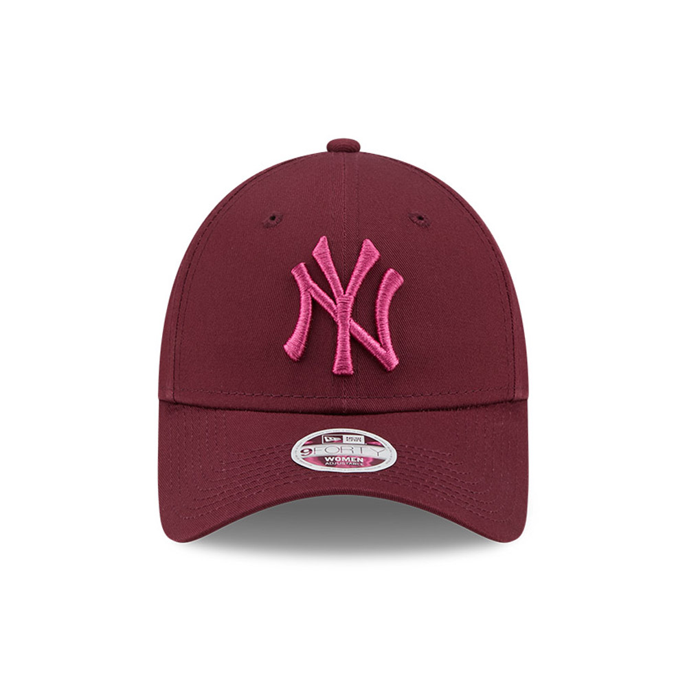 New Era 9Forty Damen Cap New York Yankees maroon