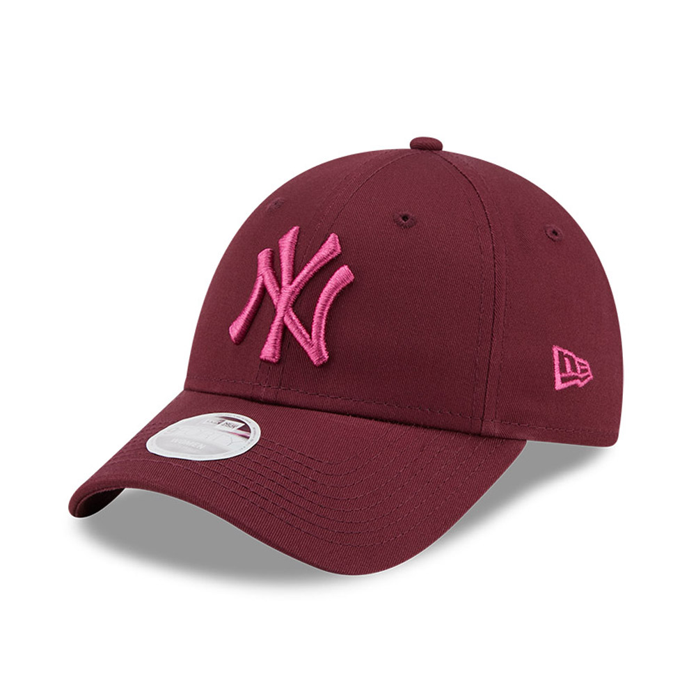New York Yankees League Essential Womens Maroon 9FORTY Berretto