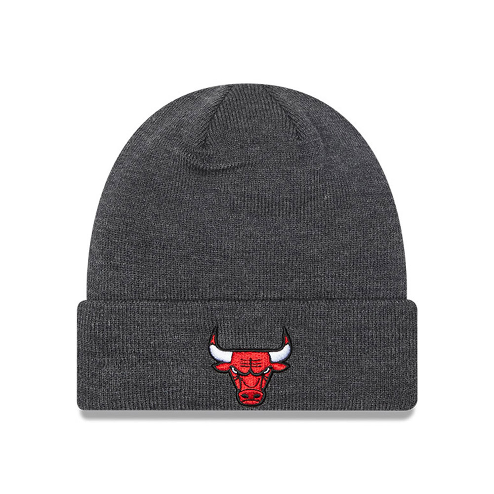 Chapeau de bonnet Heather Grey Cuff des Chicago Bulls