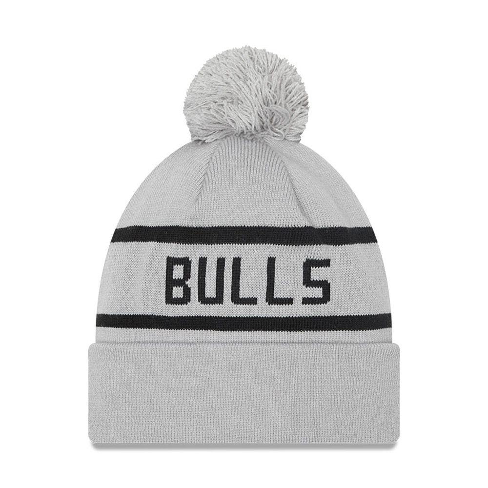 Sombrero de gorro Bobble gris de los Chicago Bulls