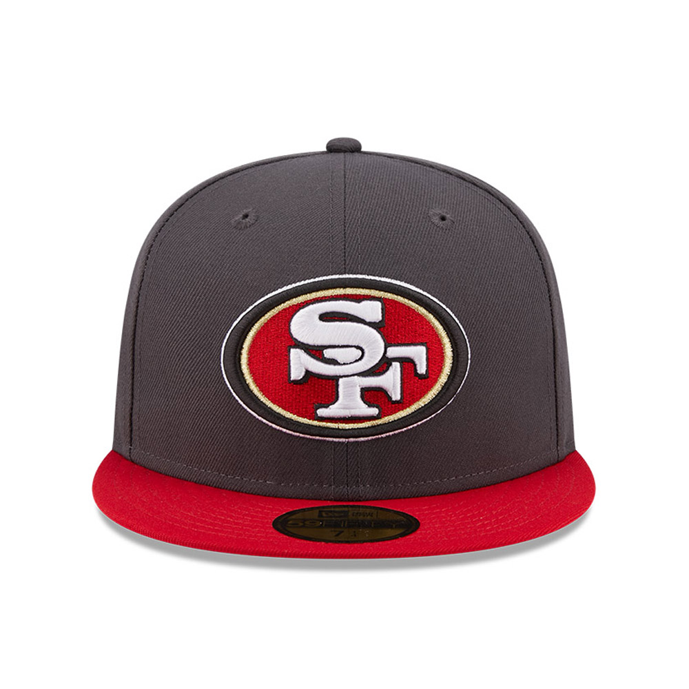San Francisco 49ers NFL Grey 59FIFTY Cap