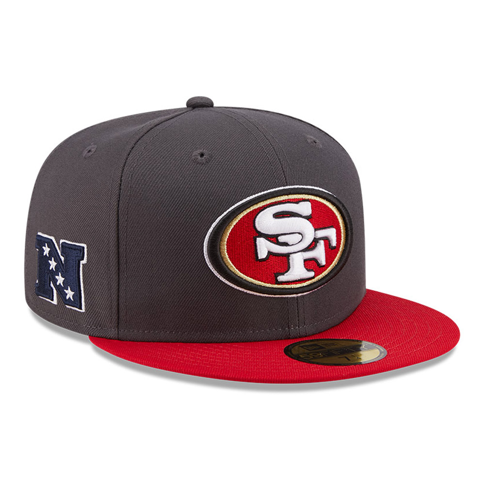 San Francisco 49ers NFL Grey 59FIFTY Cap