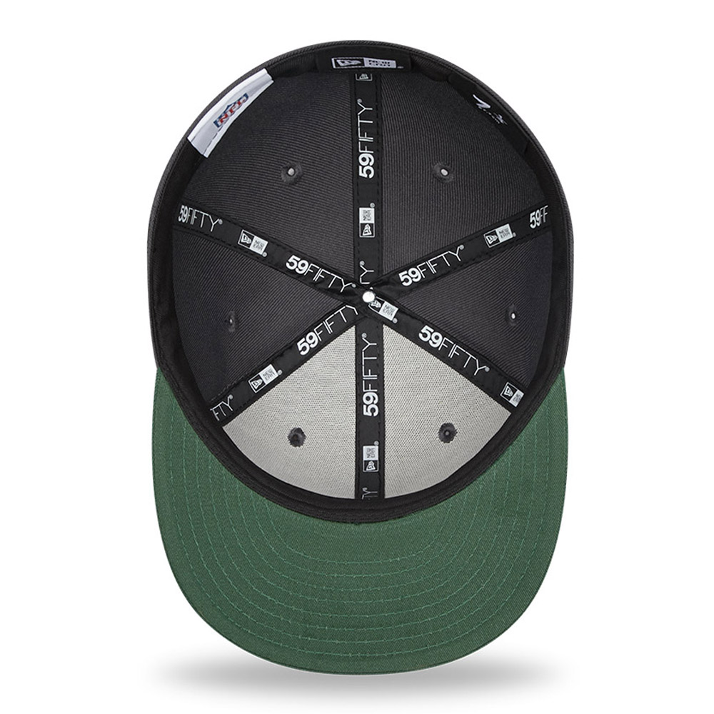 Green Bay Packers NFL Grey 59FIFTY Casquette