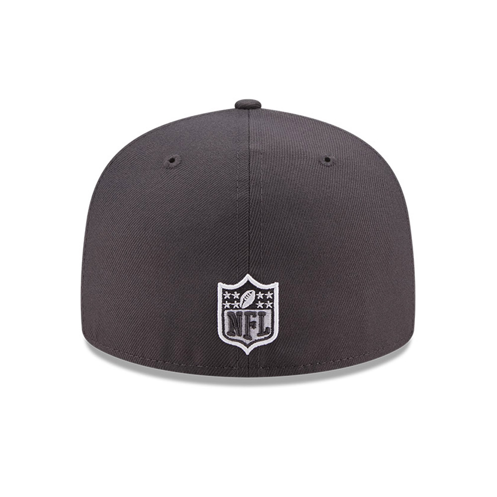 New England Patriots NFL Grey 59FIFTY Cap