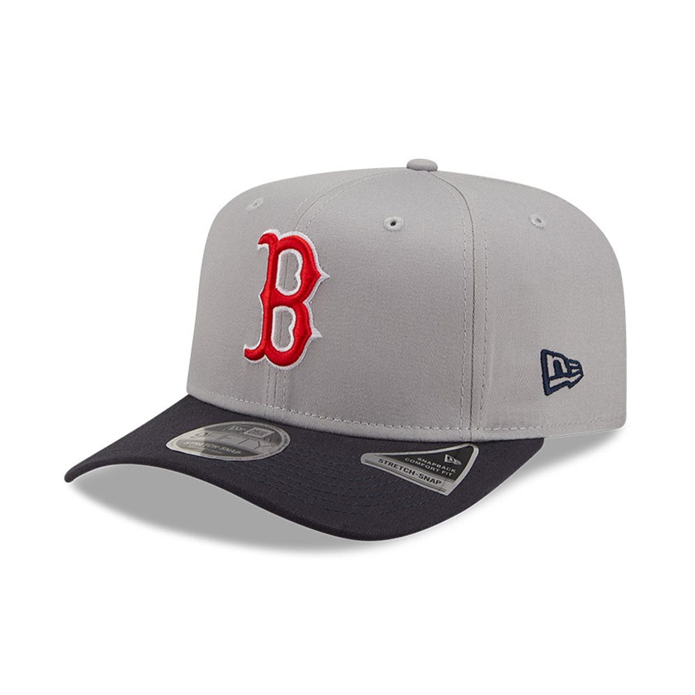 Boston Red Sox Tonal Grey 9FIFTY Stretch Snap Cap