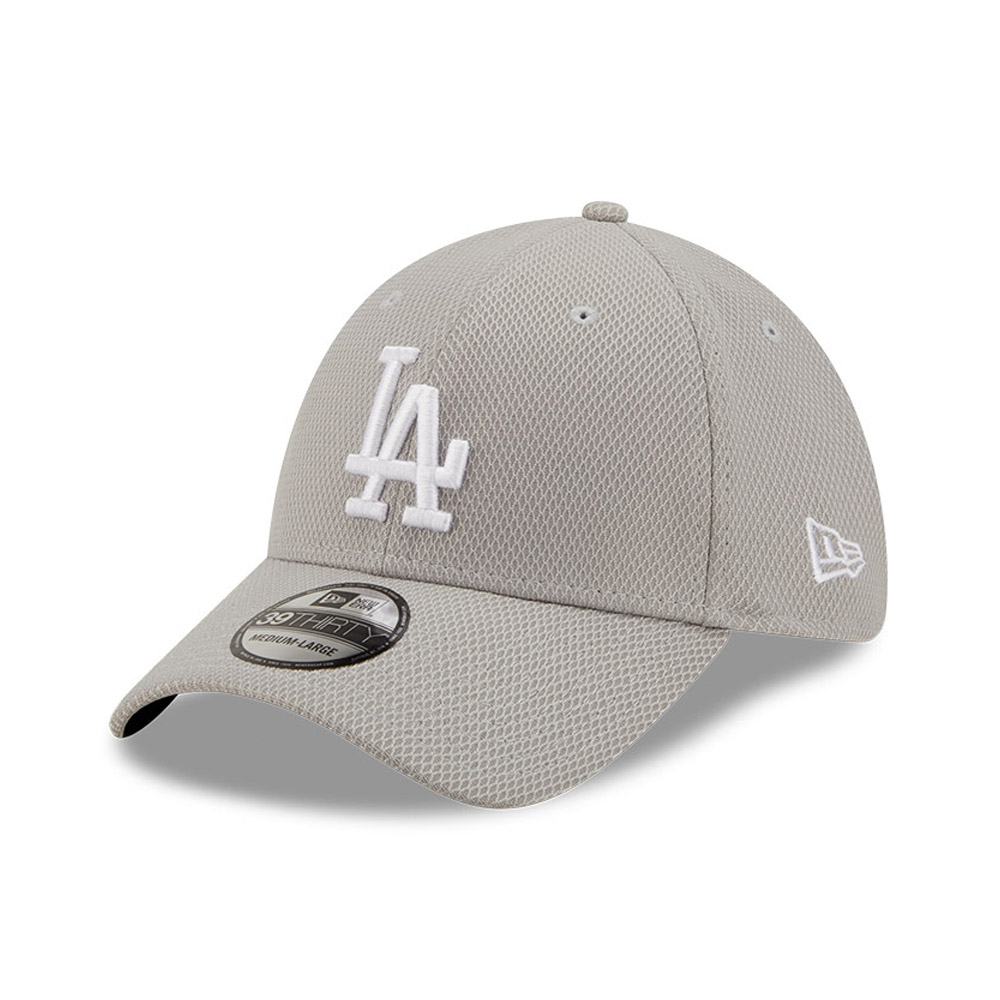LA Dodgers Diamond Era Grey 39THIRTY Cap