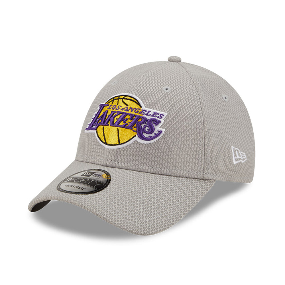LA Lakers Diamond Era Grey 9FORTY Adjustable Cap