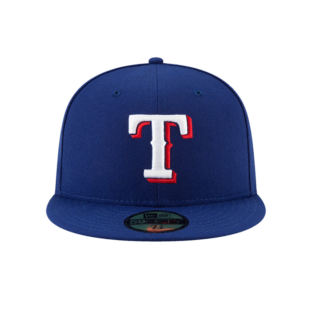 Texas Rangers AC Perf Blue 59FIFTY Fitted Cap