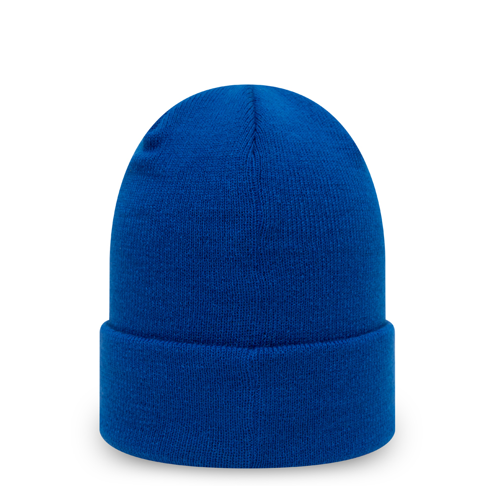 New Era Essential Blue Cuff Beanie Hat