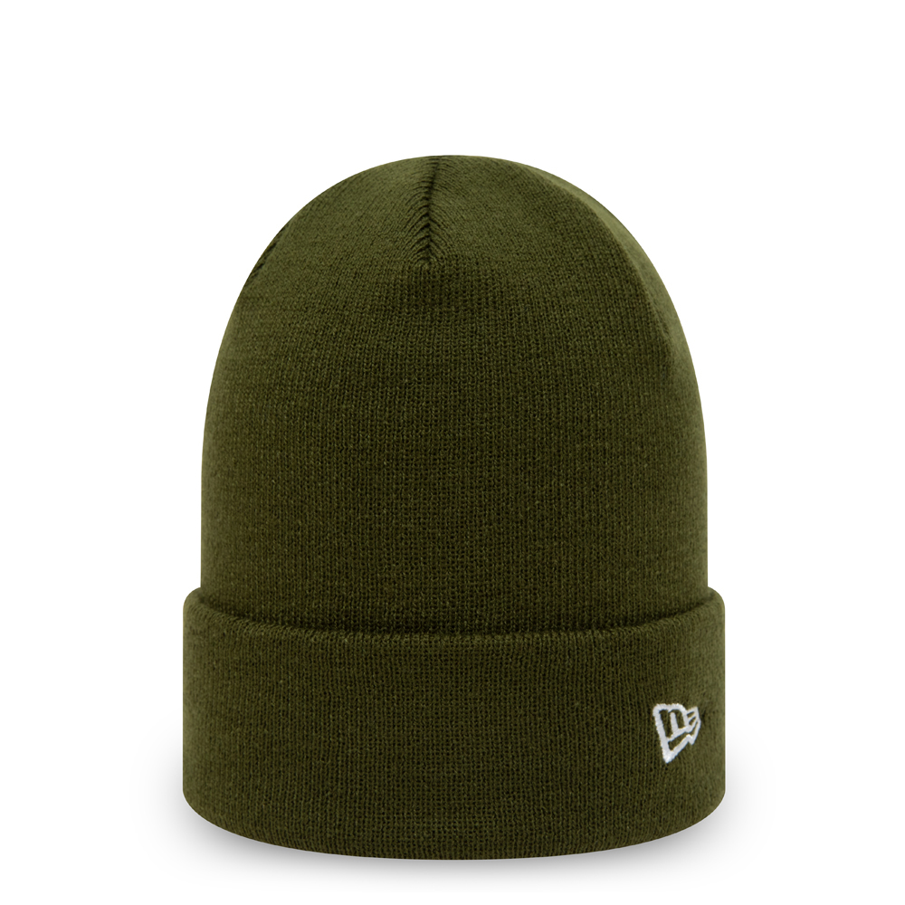 New Era Essential Khaki Cuff Beanie Hat
