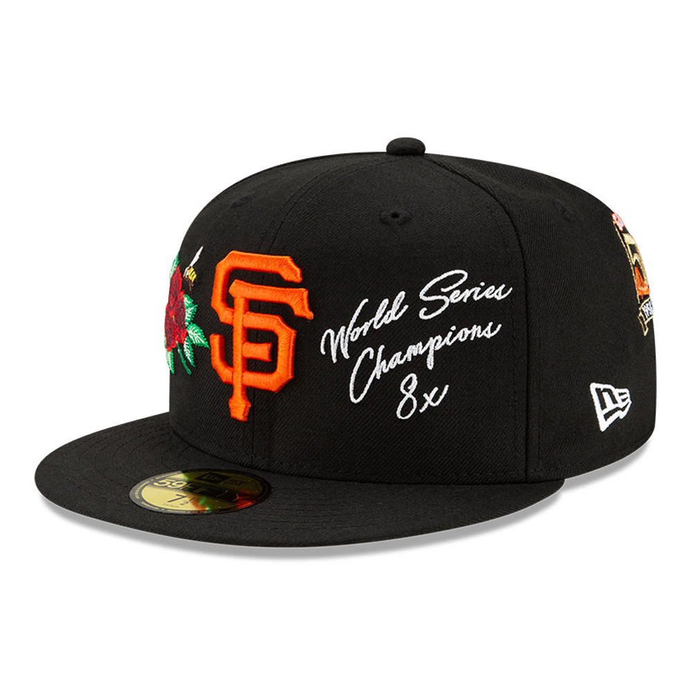 San Francisco Giants MLB Icon Black 59FIFTY Fitted Cap
