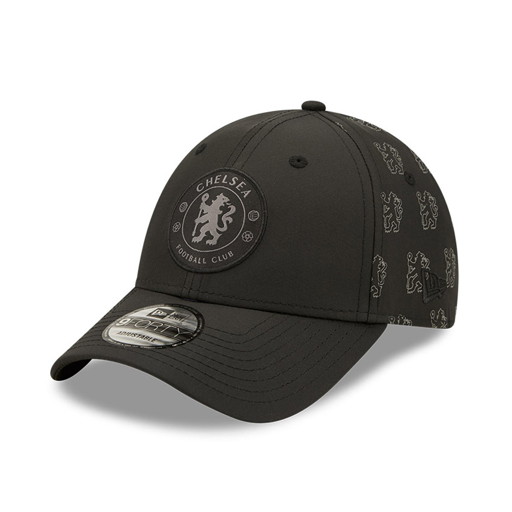 Chelsea FC All Over Print Black 9FORTY Cap