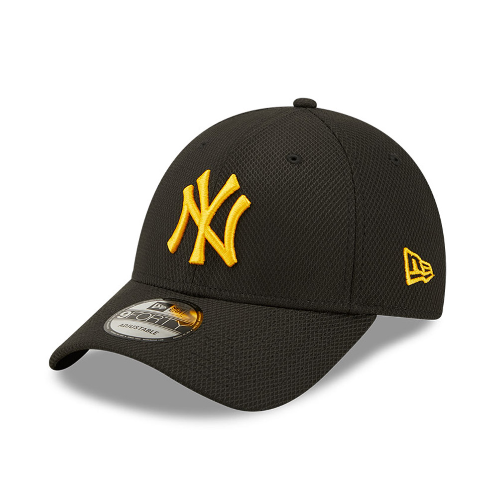 New York Yankees Diamond Era Black 9FORTY Adjustable Cap