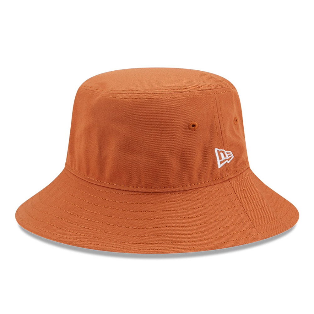 New Era Essential Brown Tapered Bucket Hat