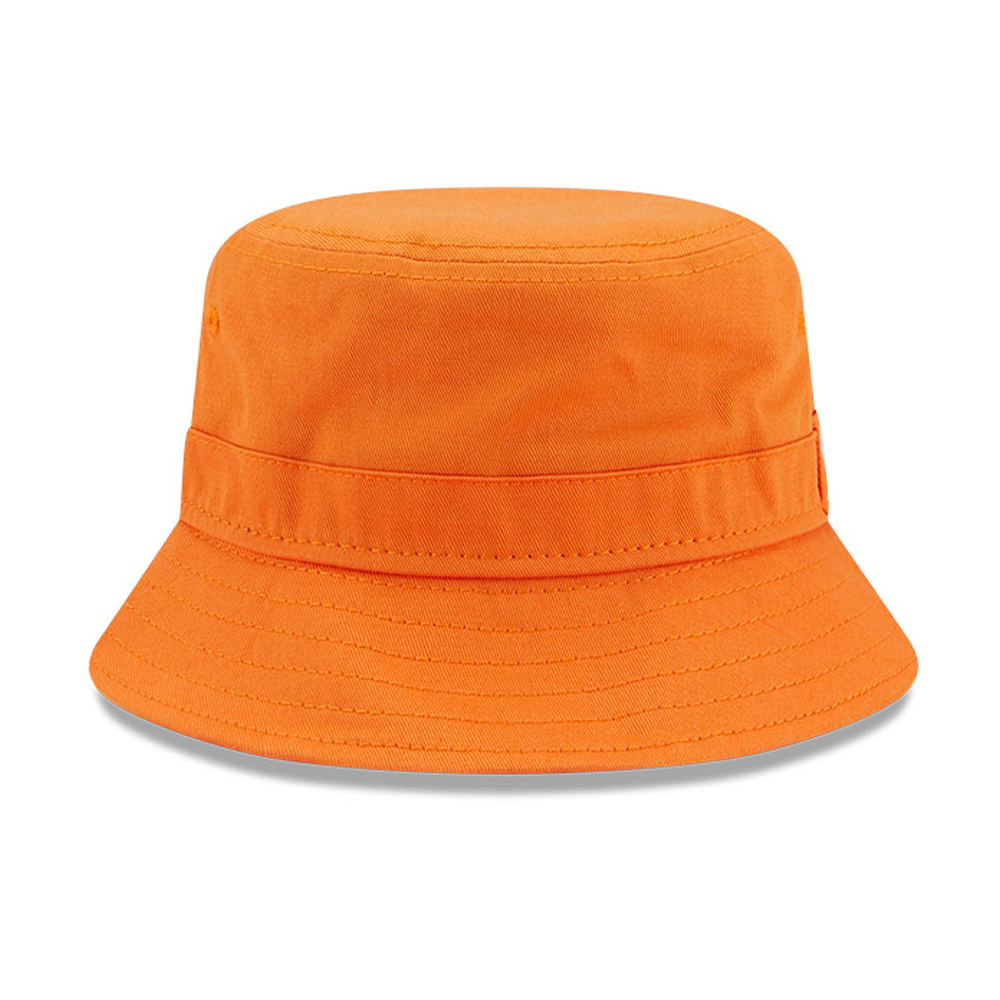 New Era Essential Kids Orange Bucket Hat