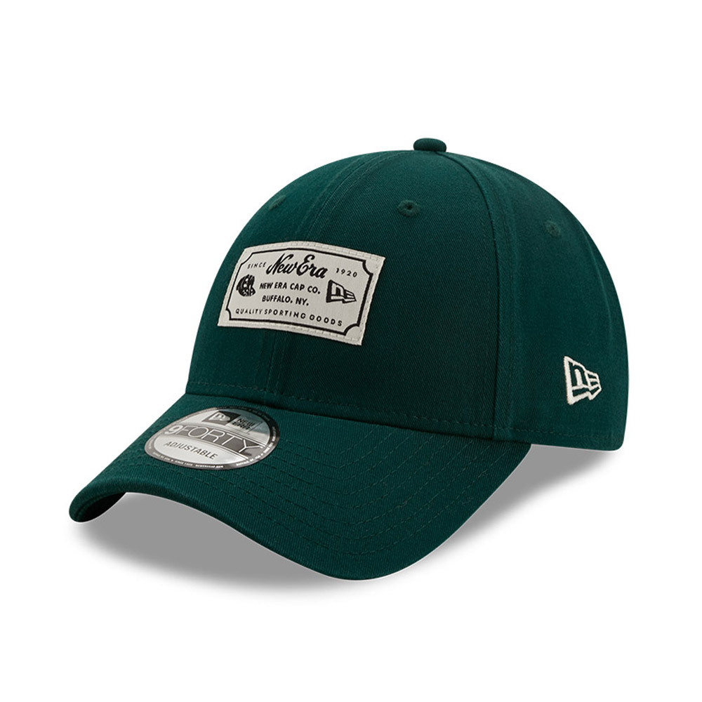 New Era Heritage Patch Green 9FORTY Cap