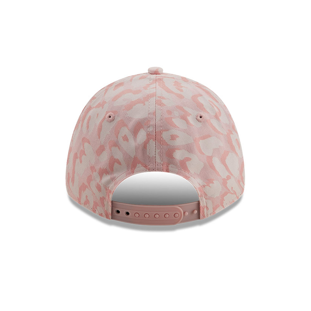 New York Yankees Leopard Print Womens Pink 9FORTY Cap