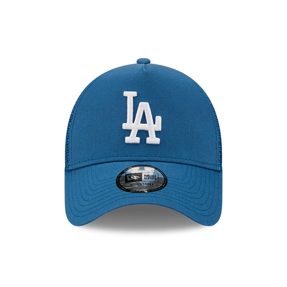 LA Dodgers Tonal Mesh Blue A-Frame Trucker Cap