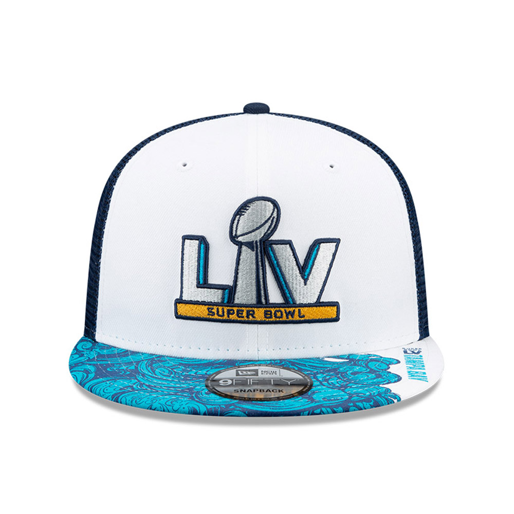 Super Bowl LV Blue 9FIFTY Trucker Cap