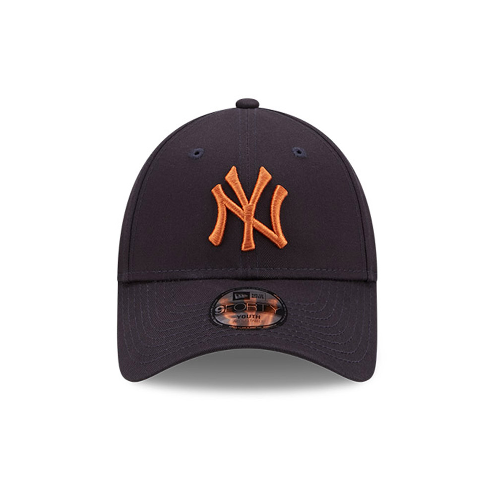 New York Yankees League Essential Kids Navy 9FORTY Adjustable Cap