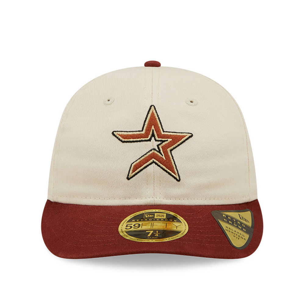 Houston Astros Cooperstown Stone 59FIFTY Retro Crown Cap
