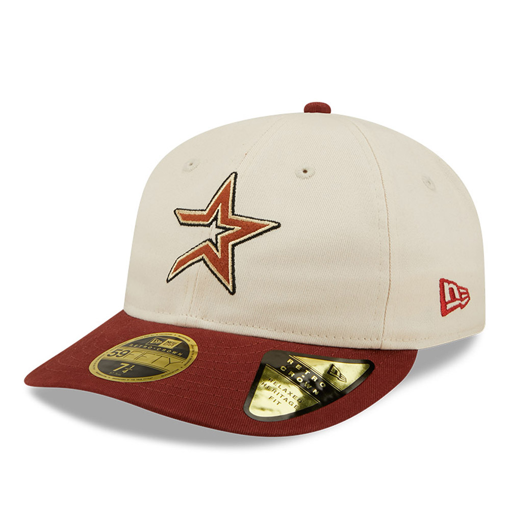 Houston Astros Cooperstown Stone 59FIFTY Retro Crown Cap