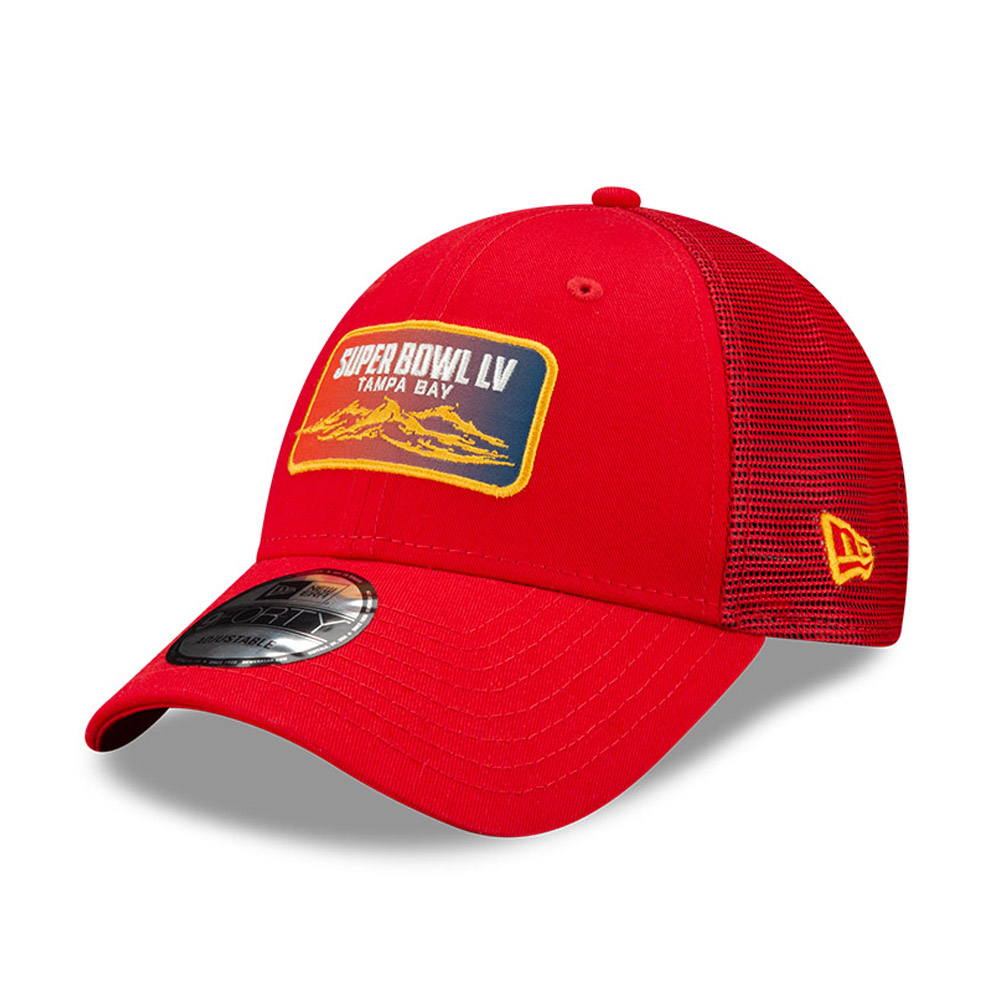 Tampa Bay Buccaneers Super Bowl LV Red 9FORTY Cap
