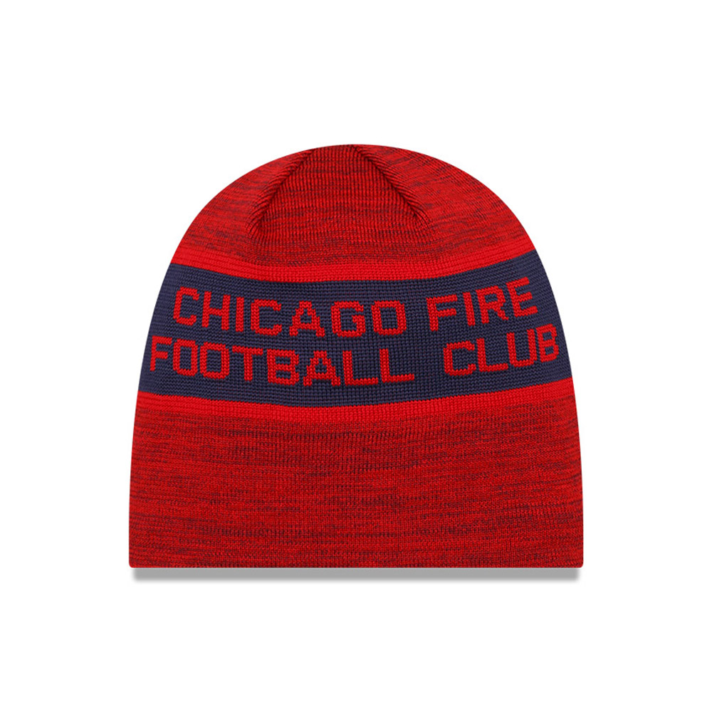Chicago Fire MLS Kick Off Red Beanie Hat