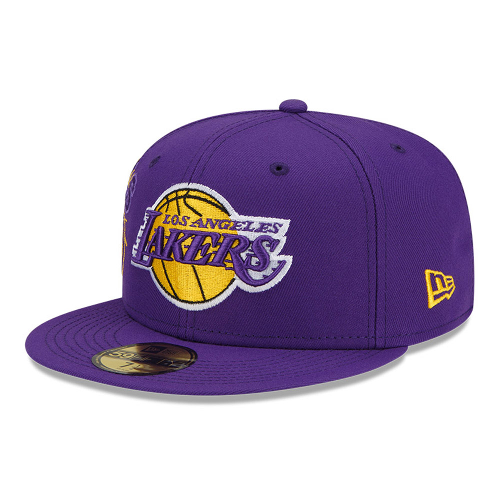 LA Lakers NBA Back Half Purple 59FIFTY Cap