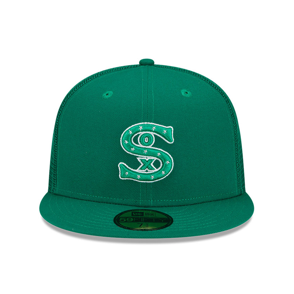 Chicago White Sox MLB St Patricks Day Green 59FIFTY Fitted Cap