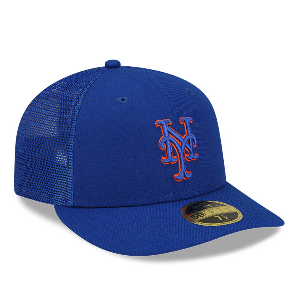 New York Mets MLB Batting Practice Blue 59FIFTY Low Profile Cap