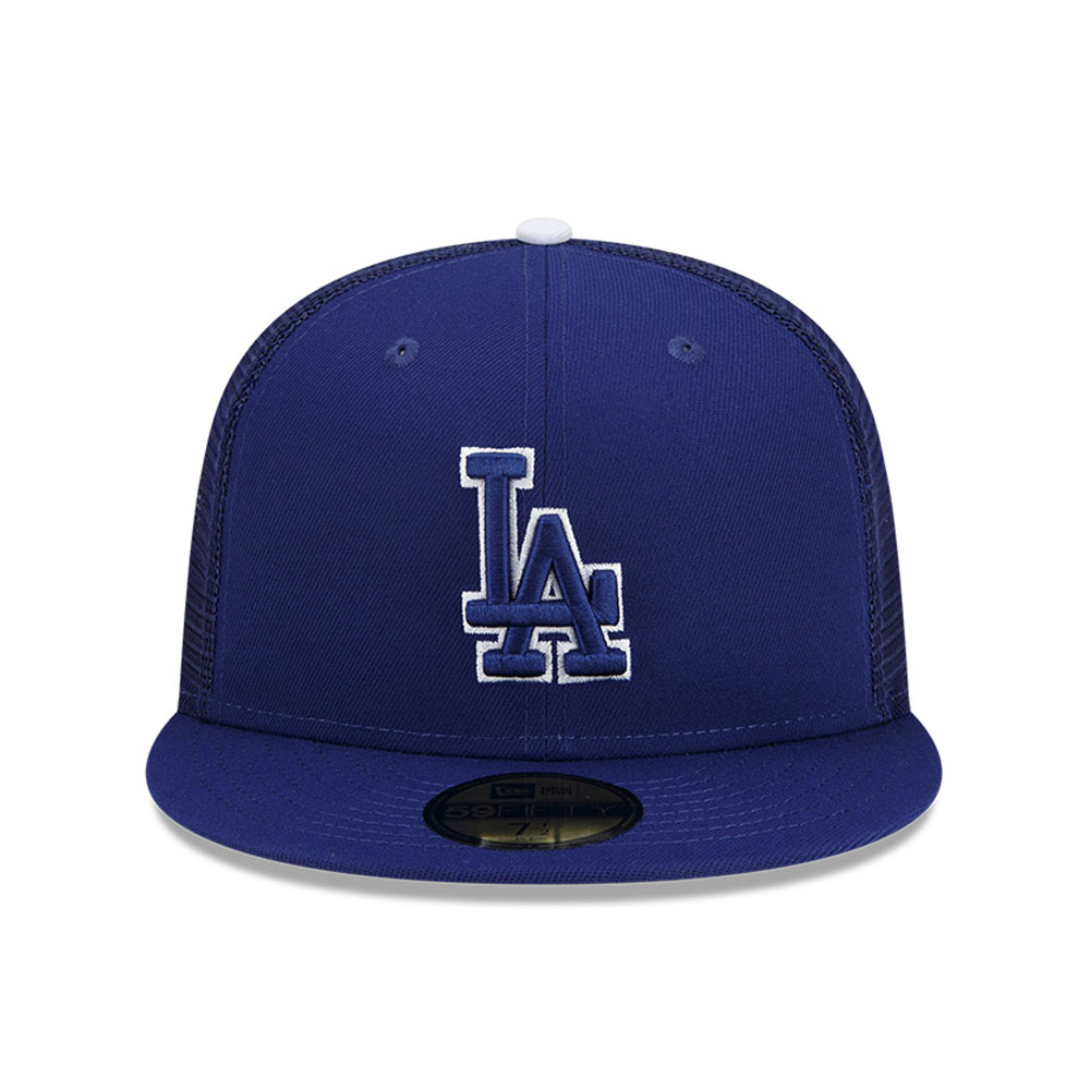LA Dodgers MLB Batting Practice Blue 59FIFTY Fitted Cap