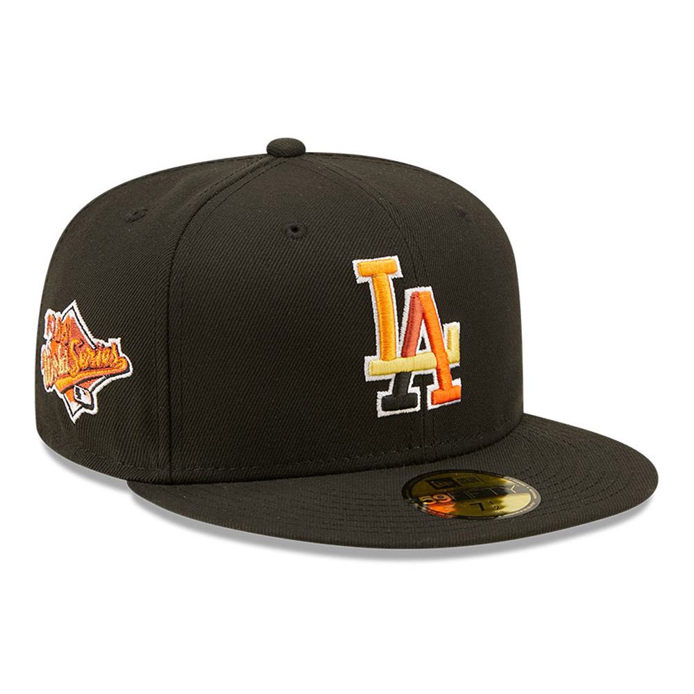 LA Dodgers MLB Jungle Team Black 59FIFTY Cap