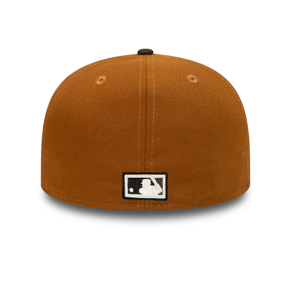 New York Yankees World Series Patch Tan 59FIFTY Cap