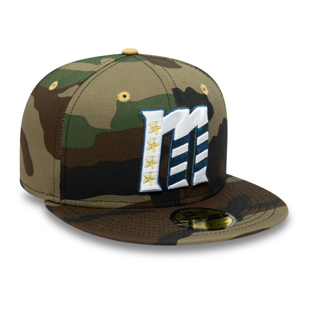 New Era Camo Green 59FIFTY Fitted Cap