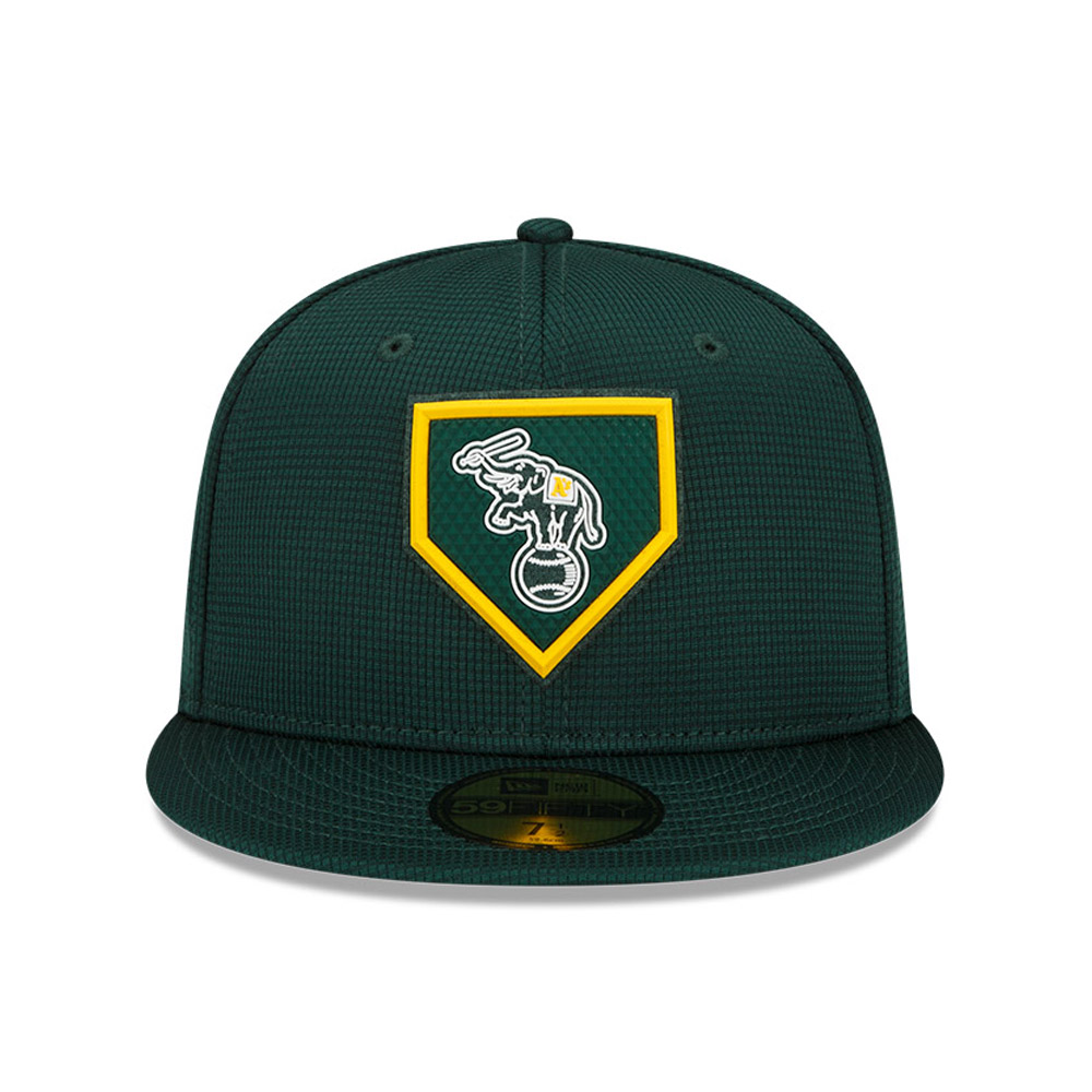 Oakland Athletics MLB Clubhouse Green 59FIFTY Fitted Cap