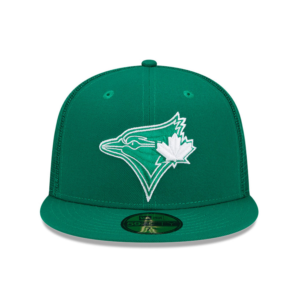 Toronto Blue Jays MLB St Patricks Day Green 59FIFTY Fitted Cap