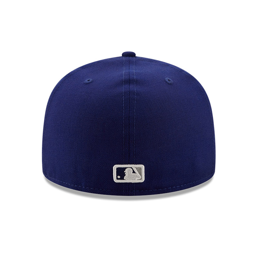LA Dodgers MLB Logo History Blue 59FIFTY Fitted Cap