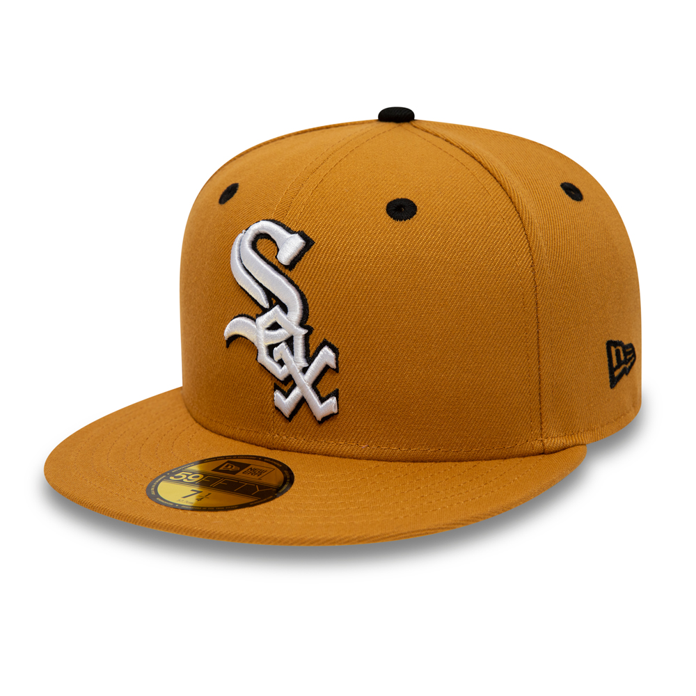 Chicago White Sox Spotlight Beige 59FIFTY Fitted Cap