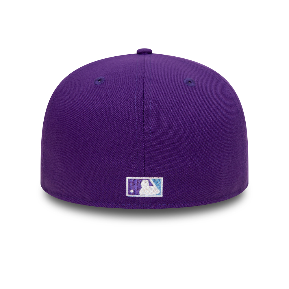 LA Dodgers MLB Purple 59FIFTY Fitted Cap