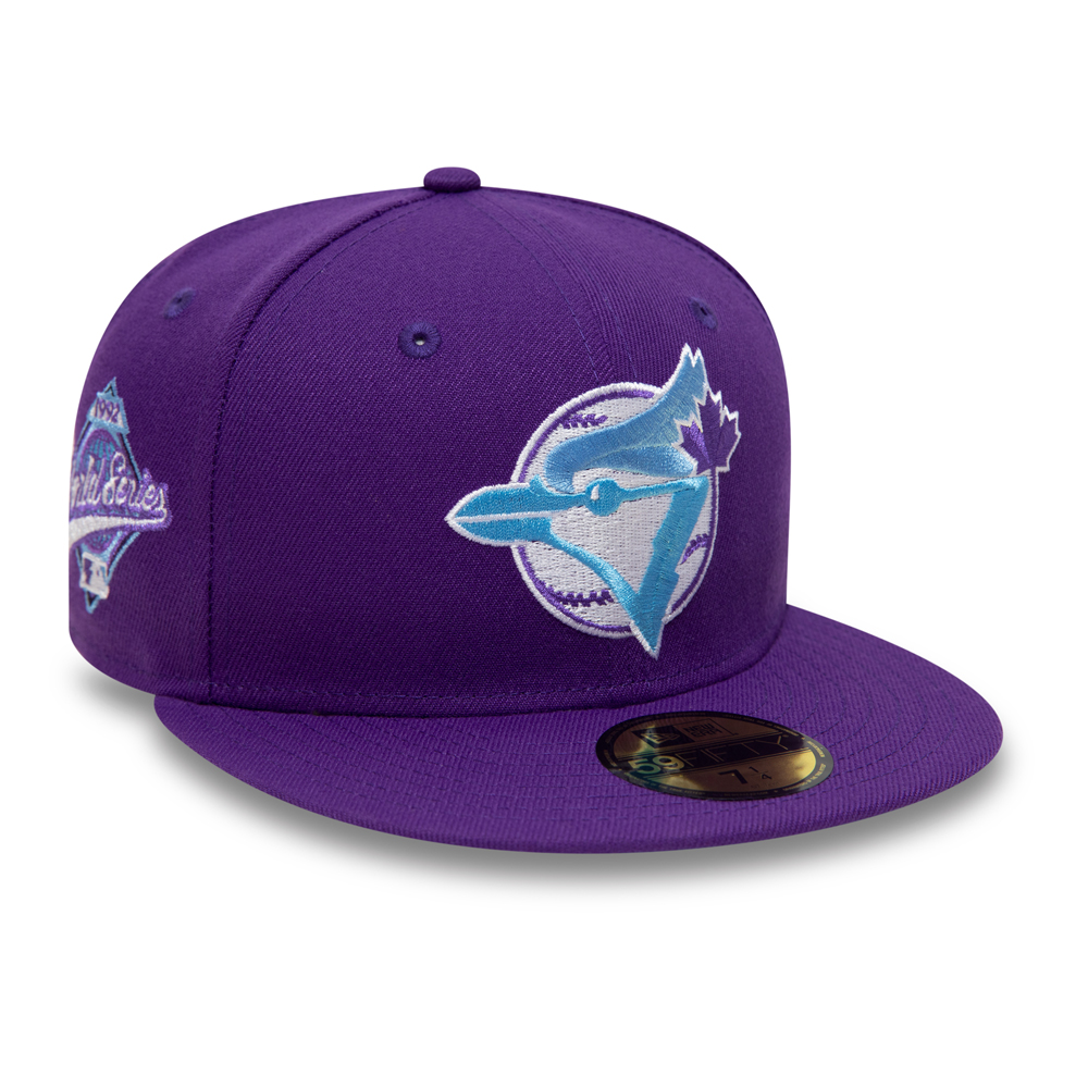 Official New Era Toronto Blue Jays Mlb Purple 59fifty Fitted Cap B4922