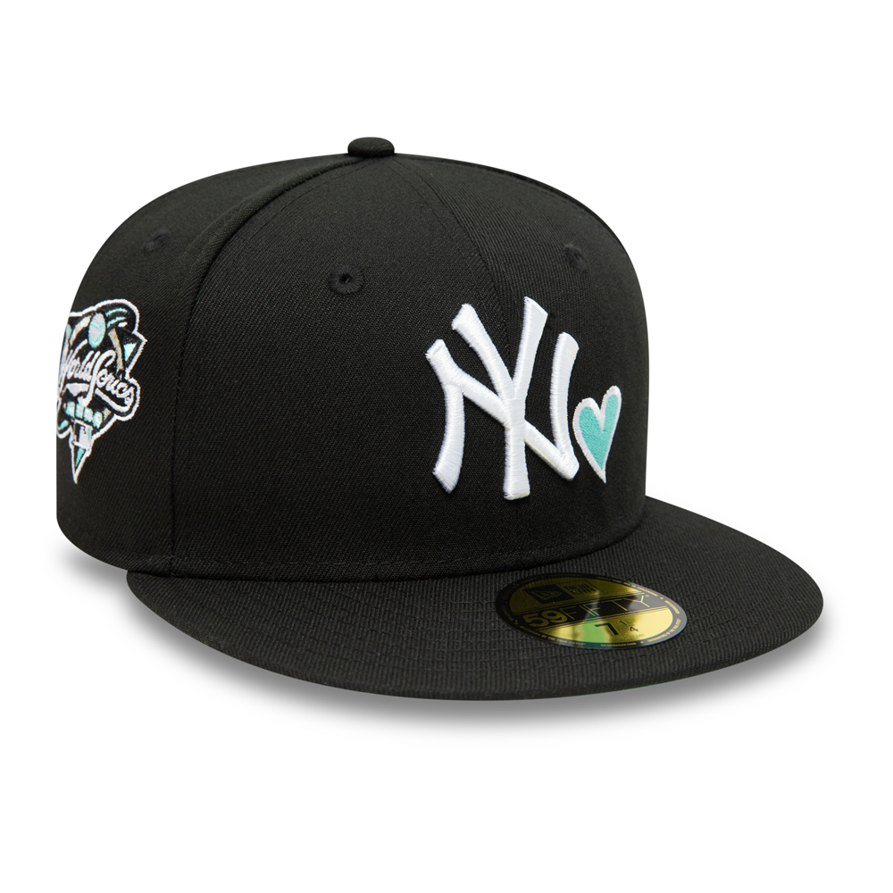 New York Yankees MLB Heart Black 9FIFTY Gorra