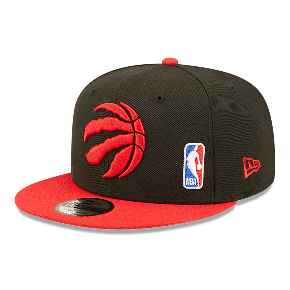 Toronto Raptors NBA Black Letter Arch Black 9FIFTY Snapback Cap