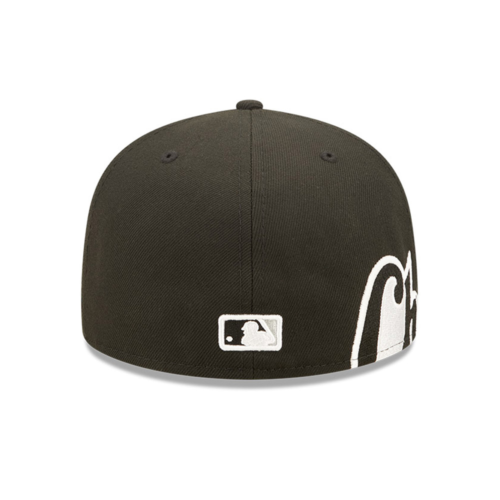 Chicago White Sox MLB Side Split Black 59FIFTY Fitted Cap