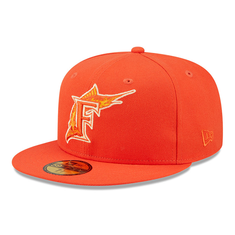 Miami Marlins MLB State Fruit Orange 59FIFTY Fitted Cap