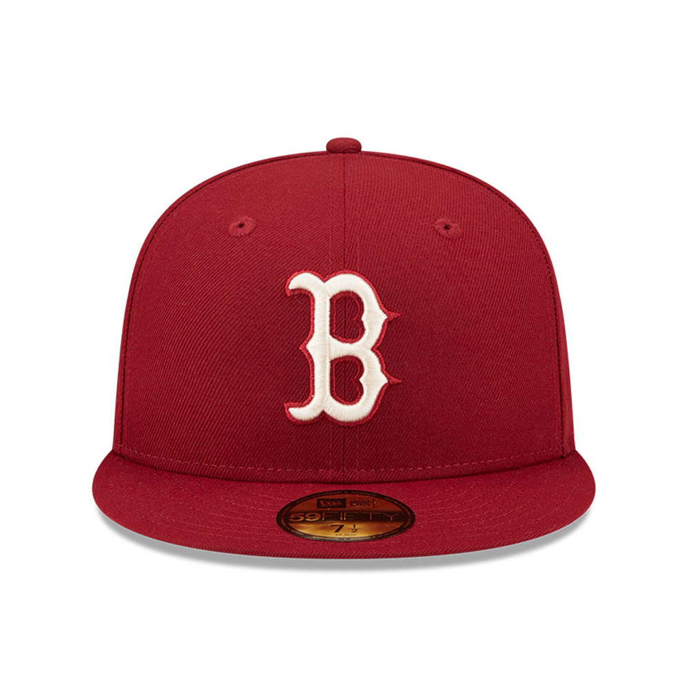 Boston Red Sox MLB State Fruit Maroon 59FIFTY Fitted Cap