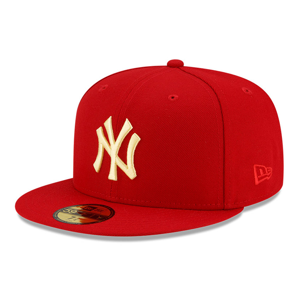 New York Yankees MLB State Fruit Red 59FIFTY Fitted Cap