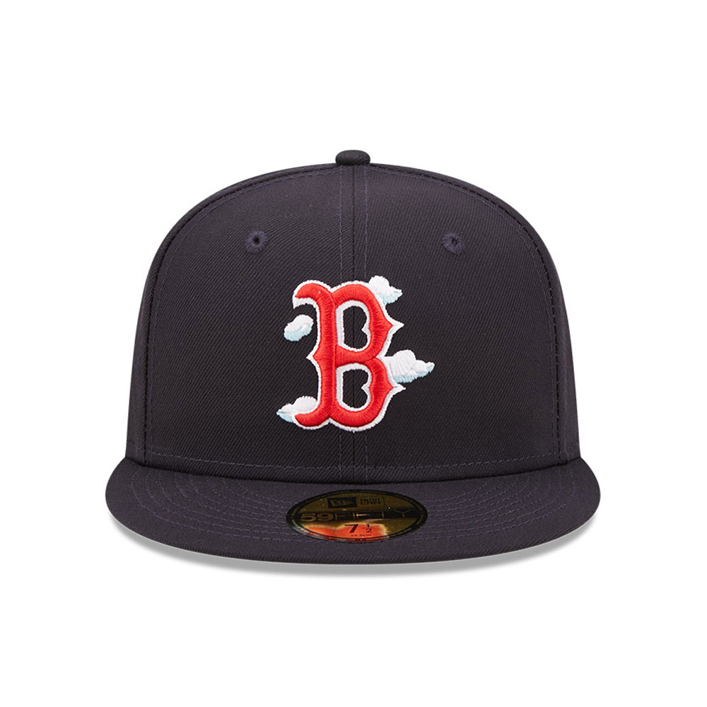 Boston Red Sox Comic Cloud Navy 59FIFTY Fitted Cap